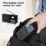 Gallypek DAB+ FM Digitalradio mit Bluetooth 5.0 – Tragbares Küchenradio mit Akku & Solarladung – Bild 4
