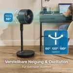 DIMPLEX DUOCOOL Smart 2-in-1 Akkuventilator – 45h Akku, App & Sprachsteuerung – Bild 6