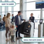 Bramble Autositz-Reisetasche – Wasserabweisendes Ballistik-Nylon für sicheren Flugtransport – Bild 6