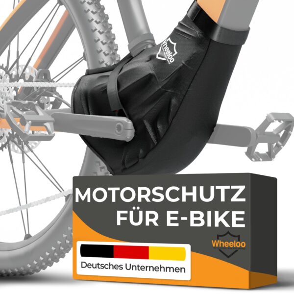 Wheeloo E-Bike Motor Schutzhuelse – Universaler Transportschutz fuer Bosch, Shimano, Yamaha