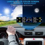 KAOLALI TPMS Reifendruckkontrollsystem mit 4 Sensoren – Solar & USB-Ladefunktion für SUV, Van, LKW – Bild 5