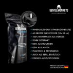 GENTLEMONKEYS Profi Fahrzeugreiniger Set – 45 Nasstücher + Microfasertuch Made in Germany – Bild 3