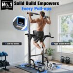 Sportsroyals Power Tower – 5-in-1 Dip-Station & Klimmzugstange bis 204 kg – Bild 2