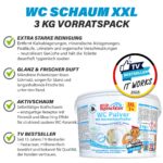 Pastaclean WC Pulver XXL 3 kg – Extra starker Reiniger gegen Kalk & Urinstein – Bild 2