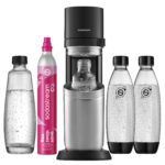 Sodastream Duo Wassersprudler mit Glasflaschen – Sprudelwasser auf Knopfdruck für zu Hause