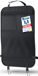LIONSTRONG Auto Organizer Rücksitz schwarz – Wasserdichter Sitzschutz für alle Fahrzeuge – Bild 4