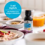 Dr. Johanna Budwig Omega-3 Algenöl 100ml – 2300mg DHA, EPA & Vitamin D3+K2 vegan – Bild 2