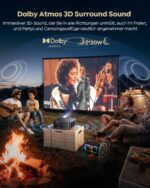 WiMiUS G2 4K Beamer mit Google TV 14.0 – 2200 ANSI Smart Projektor mit MEMC & Dolby Audio – Bild 5