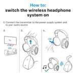 Sennheiser RS 120-W Wireless Kopfhörer – Kristallklarer TV-Ton mit 20h Akkulaufzeit – Bild 10