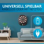 DartPro Elektronische Dartscheibe Profi – 65 Spiele, 8 Spieler, Kabellos & LED-Display – Bild 7
