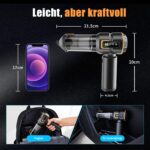 HOVIN Handstaubsauger Akku 23000Pa Kabellos – Starker Mini Staubsauger für Auto & Haus – Bild 2