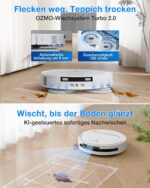 ECOVACS DEEBOT T50 PRO OMNI Gen3 Saugroboter – 25.000 Pa mit Wischfunktion & Heisslufttrocknung – Bild 6