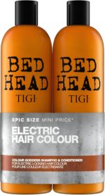 TIGI Bed Head Colour Goddess Set 2x750ml – Professionelle Farbpflege mit Keratin & Mandelöl