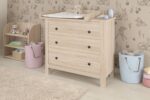 Shefa Kids Wickelaufsatz 800 für IKEA MALM, HEMNES & NORDLI – Wickeltisch für Kommoden – Bild 6