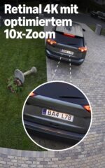 Ring Outdoor Camera Pro – Retinal 4K Sicherheitskamera mit 10x Zoom & Netzstecker – Bild 2