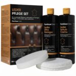 Furniture Clinic Lederpflege-Set 2x500ml – Reiniger & Conditioner für alle Lederarten