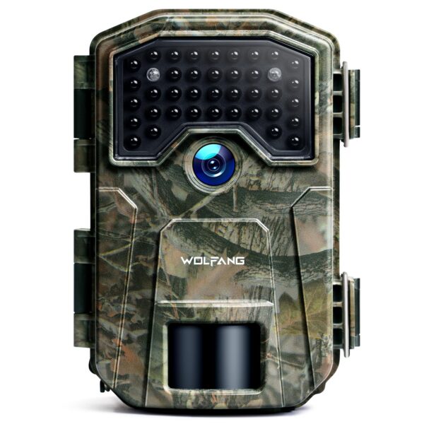 WOLFANG Wildkamera 48MP 4K mit 940nm Nachtsicht – IP66 Wasserdicht für Jagd & Sicherheit