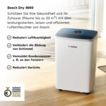 Bosch Dry 4000 Luftentfeuchter – 16 L/Tag für Räume bis 33 m² – Bild 3