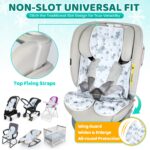 Orzbow Kinderwagen Sitzauflage 78x48cm – Kühlende Gelauflage Universal für Buggy & Babyschale – Bild 4