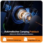 Auckly 15W Wireless Autoladegerät mit automatischer Induktion – intelligente Handyhalterung für iPhone & Samsung – Bild 4