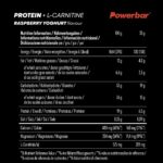 Powerbar Protein Plus + L-Carnitine Bar Himbeer Joghurt – 30x35g Proteinriegel – Bild 6