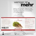 Resveratrol 500 mg Trans-Resveratrol – Hochdosiert mit Piperin für optimale Bioverfügbarkeit – Bild 2