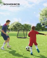 SONGMICS Fussball-Rebounder mit Stahlrahmen – Winkelverstellbar für Kinder & Training – Bild 2