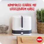 NUK Vario Express Flaschensterilisator – Dampfsterilisation für bis zu 6 Babyflaschen in 6 Minuten – Bild 6