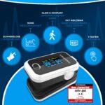 GRUNDIG Pulsoximeter Testsieger – Fingerpulsoxymeter mit OLED-Display für Sauerstoffsättigung – Bild 2