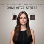 hihair Glätteisen mit Gleam-Flow Ionen-Technologie & LCD-Display – Schnelles Styling für seidig glattes, glänzendes Haar – Bild 5
