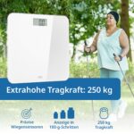 ADE Sprechende Personenwaage bis 250 kg – Digitale Körperwaage mit Sprachausgabe für Senioren – Bild 3
