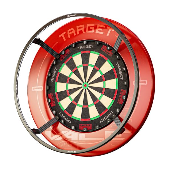 Target Darts Corona Vision LED Dartboard Beleuchtung – Professionelle 360° Ringlicht