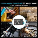 Seesii Fettpressen-Zubehörset mit Schnellkupplung & 90°-Adapter – Komplettlösung für präzises Schmieren – Bild 8