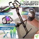TRETMANN Klappbarer Heimtrainer mit RelaxFoam – Ergometer bis 150 kg für Zuhause – Bild 6