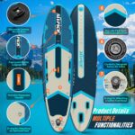 ALLPICK Premium SUP Board Set 320 cm – Aufblasbares Stand-Up-Paddleboard mit Kamerahalterung & Zubehör – Bild 4