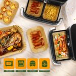 Pietuley 225er Backpapier-Set für Ninja AF500EU & Cosori – Heissluftfritteuse Zubehör – Bild 6