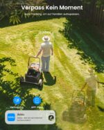 aosu 2K Solar Überwachungskamera Aussen – 360° Tracking, Farbnachtsicht & Akku – Bild 4