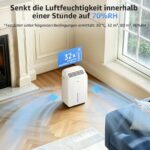 KNKA Luftentfeuchter 16 L/T – Energiesparender Raumentfeuchter mit Schlafmodus für 35 m² – Bild 5