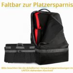 YOREPEK Autositz-Reisetasche 45x45x71cm – Wasserdicht mit Rucksackträgern für Flugzeug – Bild 7