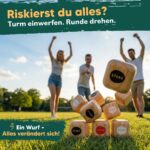 STAKK Holz-Wurfspiel – Boccia mit modernem Twist für Garten & Strand – Bild 4
