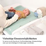 Ehrenkind® Mulltücher 70x70 cm aus Bio-Baumwolle – 4er-Set Musselintücher für Neugeborene – Bild 7