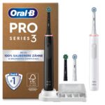 Oral-B Pro Series 3 Doppelpack – Elektrische Zahnbürste mit 3 Putzmodi für optimale Zahnpflege