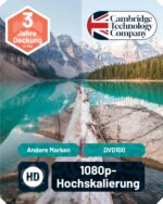 Oakcastle DVD100 Multi-Region DVD-Player mit 1080p Upscaling – Region Free Player für Fernseher – Bild 3