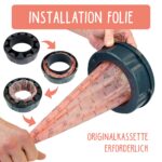 OLALAO Nachfüllfolien für Windeleimer 8er-Pack – Kompatibel mit Tommee Tippee – Bild 3