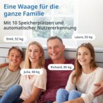 ADE Ines Digitale Körperanalysewaage bis 200 kg – Testsieger 2024 mit 7 Körperwerten – Bild 5