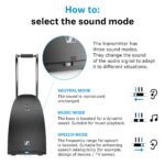 Sennheiser RS 120-W Wireless Kopfhörer – Kristallklarer TV-Ton mit 20h Akkulaufzeit – Bild 12
