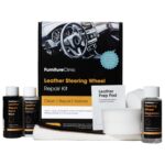 Leder-Lenkrad-Reparatur-Set schwarz – Furniture Clinic Lederpflege für Autos