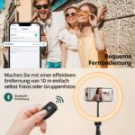 ATUMTEK 12" Ringlicht mit 63" Stativ – Professionelle LED-Beleuchtung für Content Creator – Bild 7