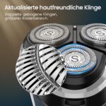 SweetLF Elektrorasierer Herren – Nass- & Trockenrasierer mit IPX7 & 4D-Drehköpfen – Bild 2