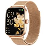 Fitpolo Smartwatch 1,85" mit Telefonfunktion – Fitness Tracker für iOS & Android